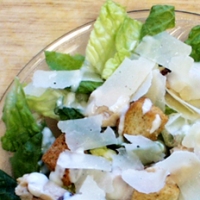 Image of Healthy Turkey Caesar Salad Recipe, Group Recipes