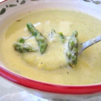 Image of Asparagus And Brie Soup Recipe, Group Recipes
