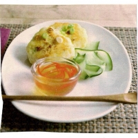 Image of Fishpatties With Sweet Peppersauce Recipe, Group Recipes