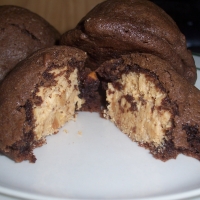 Image of Chocolate Peanut Butter Filled Cookies Recipe, Group Recipes