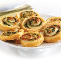 Image of Spinach Cheese Swirls Recipe, Group Recipes