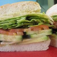 Image of Laguna Beach Veggie Sandwich Recipe, Group Recipes