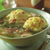 Image of Black-eyed Pea Soup With Cheddar Dumplins Recipe, Group Recipes