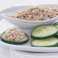Image of Tasty Tuna Salad And Cucumber Chips Recipe, Group Recipes