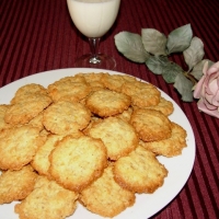 Image of Coconut Oatmeal Lace Cookie Recipe, Group Recipes