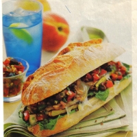 Image of Eggplant Subs With Provolone And Piquant Relish Recipe, Group Recipes