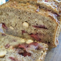 Image of Rhubarb Compote Loaf With Fresh Strawberries Recipe, Group Recipes