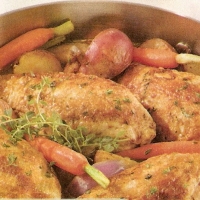 Pan-Roasted Chicken with Vegetables & Herbs - Swanson