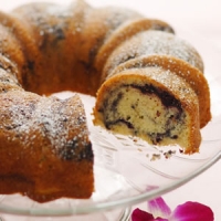 Image of Dark Cherry Bundt Cake Recipe, Group Recipes