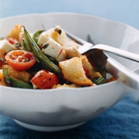 Image of Roasted Vegetable Panzanella Recipe, Group Recipes