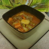 Image of Rocking Beef Vegetable Soup Recipe, Group Recipes