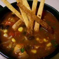 Image of Chicken Tortilla Soup Recipe, Group Recipes