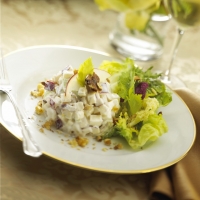 Image of Waldorf Salad With Fresh Goat Cheese Recipe, Group Recipes