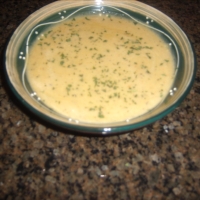 Image of Two Squash Soup With Cider Cream Recipe, Group Recipes
