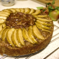 Image of Apple -pecan Olive Oil Cake Recipe, Group Recipes