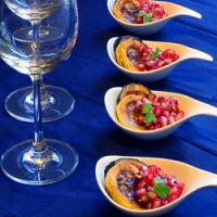 Image of Happy Thanksgiving Week! - Grill Zuchinni, Yellow Squash & Pomegranates Salad Recipe, Group Recipes