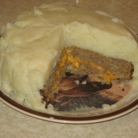 Image of April Fools Day " Cheesey Meatloaf" Cake Recipe, Group Recipes