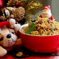 Image of East & West Meet In Christmas Rice Recipe, Group Recipes