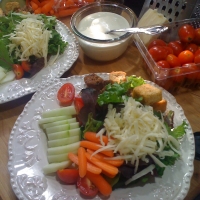 Image of Dinner Salad Recipe, Group Recipes