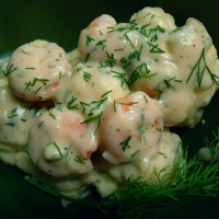 Image of Hot Cauliflower With Shrimp Recipe, Group Recipes
