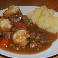 Image of Pork And Kidney Stew With Dumplings Recipe, Group Recipes